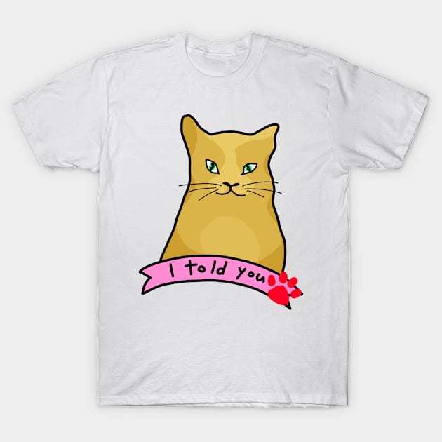 Sassy cat T-Shirt by Amalus-files